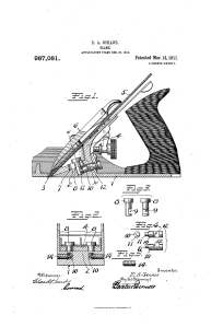 E. A Shrade Patent 987,081, Mar 14, 1911